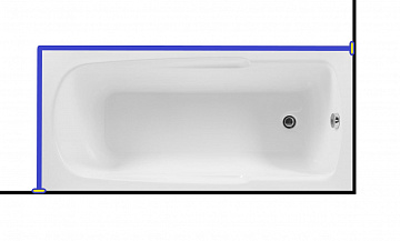 Карниз для ванны Aquanet  EXTRA  150x70