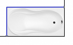Карниз для ванны Aquanet  GRENADA  180x80