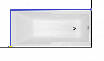 Карниз для ванны Aquanet  TAURUS  160x75