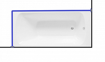 Карниз для ванны Aquanet  ROMA  160x70