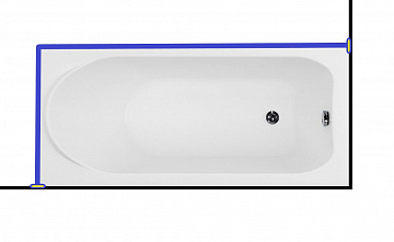 Карниз для ванны Aquanet  NORD NEW  150x70